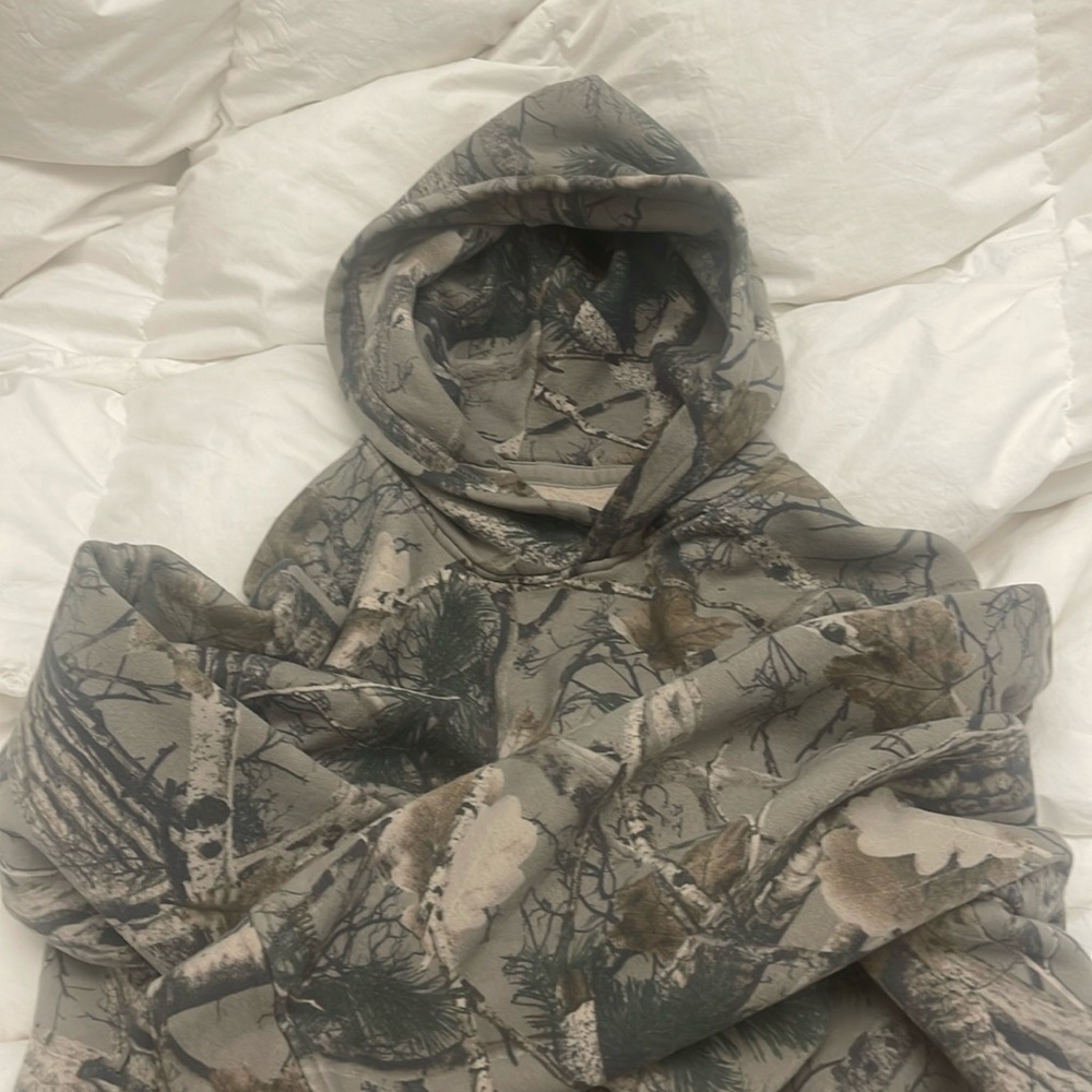 OVERSIZED CAMO HOODIE HOLLISTER